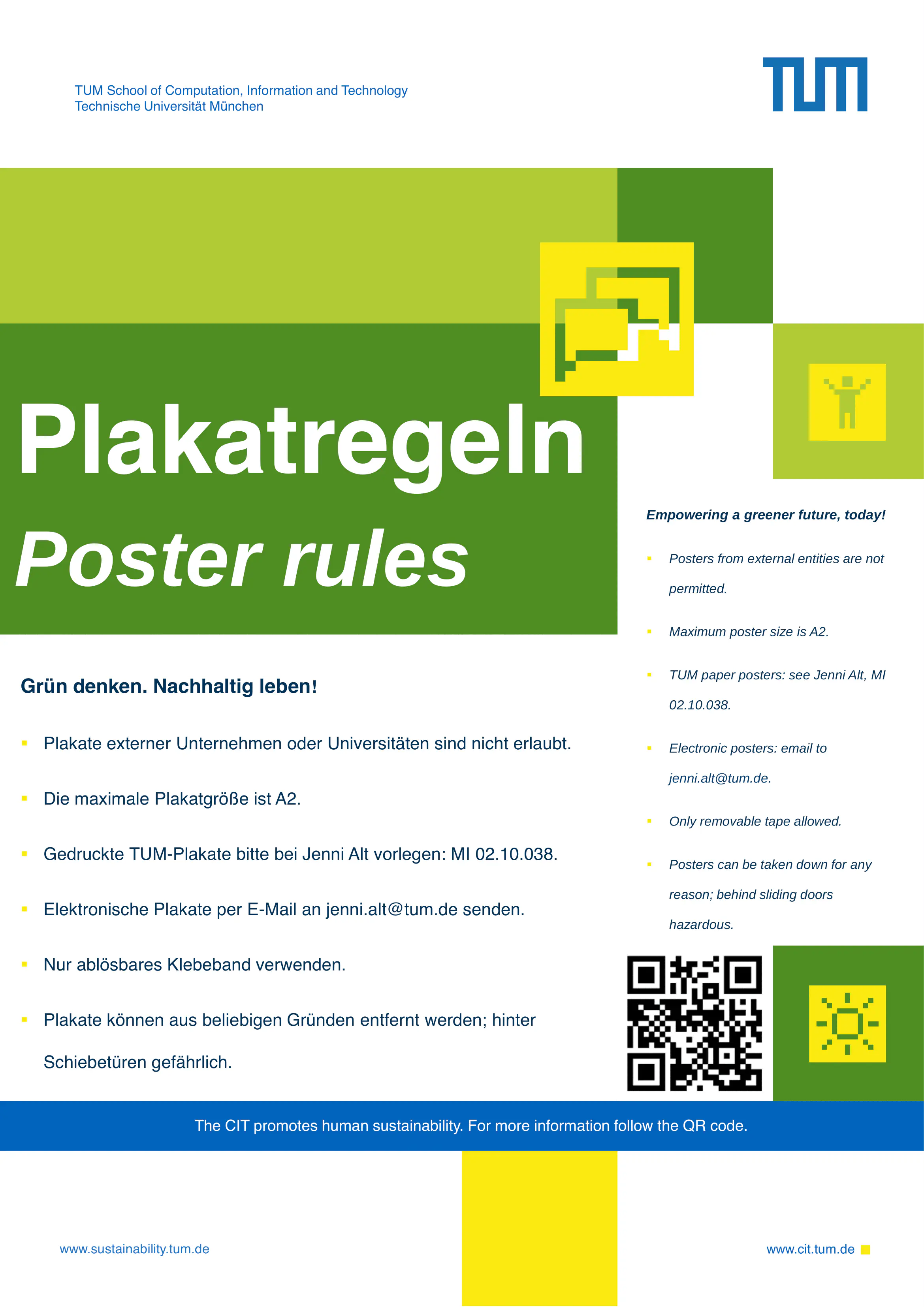 Die Plakate für den Standort Mathematik/Informatik-Gebäude werden jetzt zentral von der CIT verwaltet, bitte wenden Sie sich stattdessen an die CIT