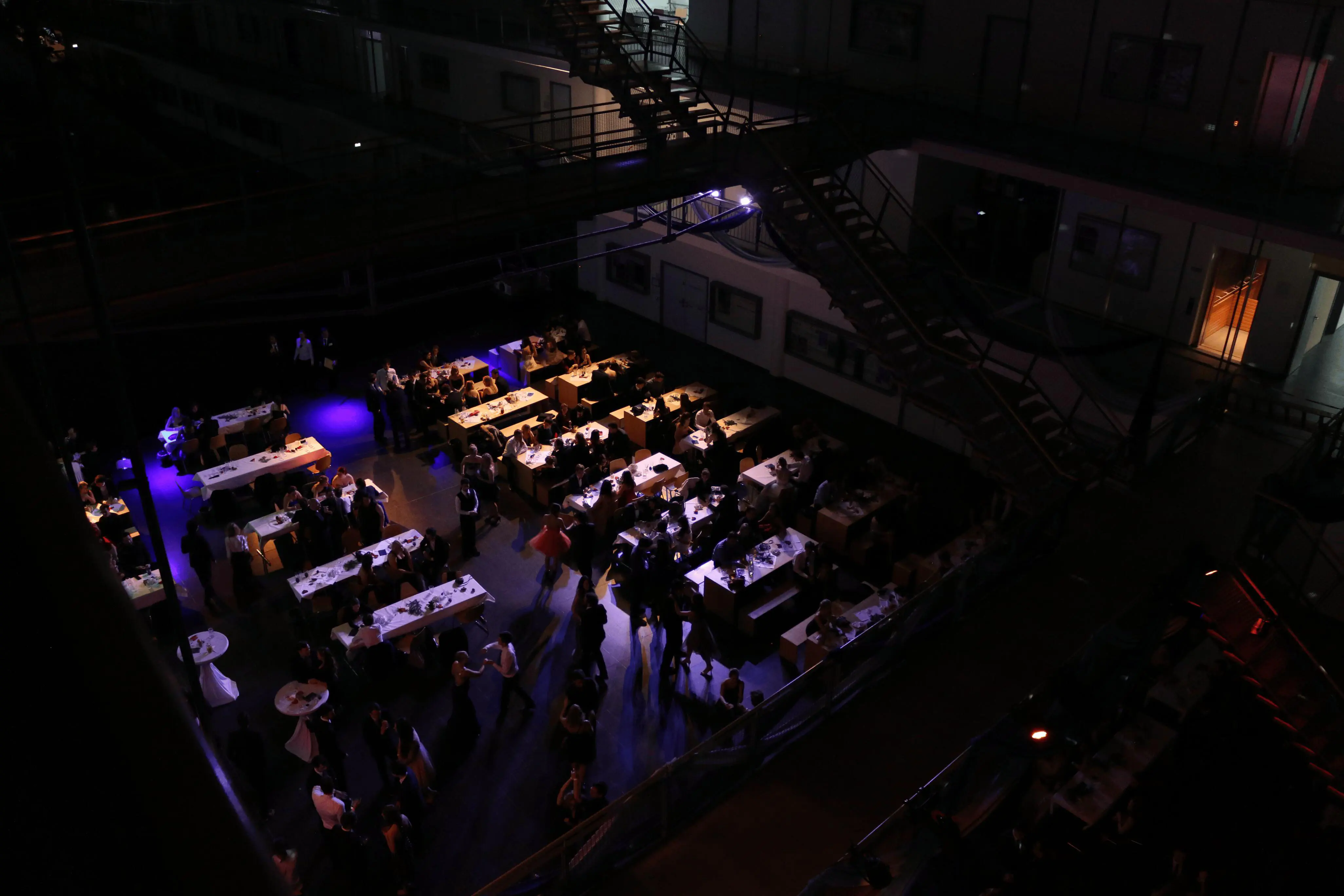 Winterball from above
