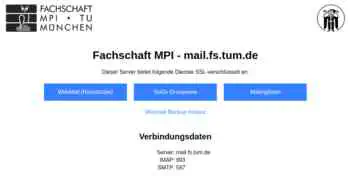Screenshot vom Mailclient