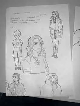 Character drawing