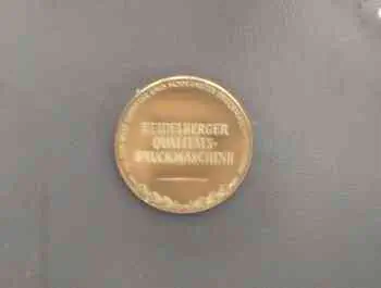 Ausenansicht der Druckmaschiene