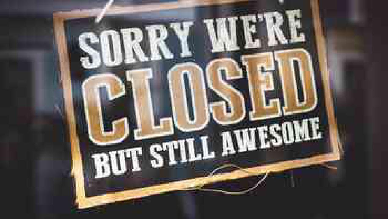 Student Council Office closed because of Coronavirus