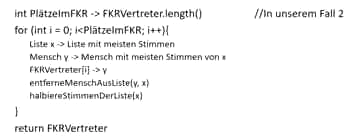 Wie der wahlalgorithmus funktioniert