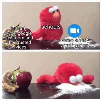 Memes about Zoom