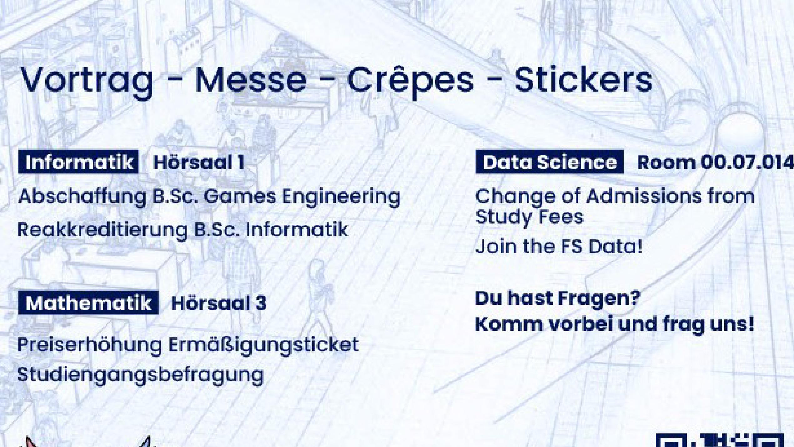 Fachschaftsvollversammlungen WinterSemester 24